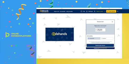 2dehands belgium collaborates with online payment platform